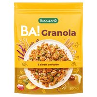 Bakalland Ba! Granola 5 ziaren z miodem 300 g