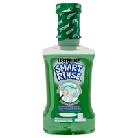 Listerine Smart Rinse Łagodnie miętowy Płyn do płukania ust bez alkoholu i cukru 250 ml