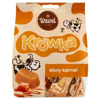 Wawel Krówka Pomadki mleczne słony karmel 250 g