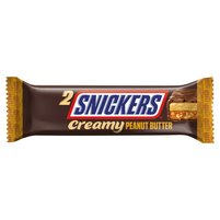 Snickers Creamy Peanut Butter Czekolada mleczna z nadzieniem masła orzechowego 36,5 g (2 x 18,25 g)