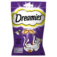 Dreamies Karma uzupełniająca dla kotów z wyśmienitą kaczką 60 g