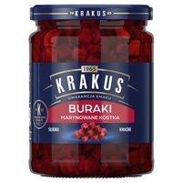 Krakus Buraki marynowane kostka 500 g