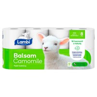 Lambi Balsam Camomille Papier toaletowy 8 rolek