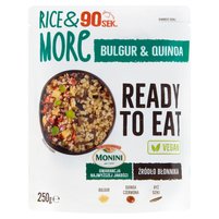 Monini Rice & More Miks kaszy bulgur komosy ryżowej i ryżu 250 g