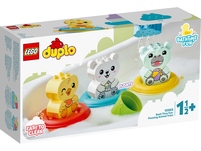LEGO DUPLO Creative Play Zabawa w kąpieli: pływający pociąg ze zwierzątkami 10965