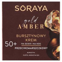 Soraya Gold Amber Bursztynowy krem przeciwzmarszczkowy na dzień i na noc 50+ 50 ml