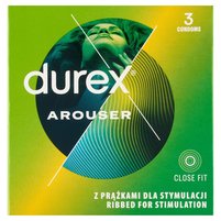 Durex Arouser Wyrób medyczny prezerwatywy 3 sztuki