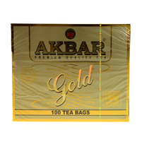 AKBAR GOLD CZARNA HERBATA CEJLOŃSKA 100x2G