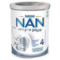 NAN OPTIPRO Plus 4 Produkt na bazie mleka dla małych dzieci 800 g