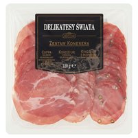 Balcerzak Zestaw Konesera Coppa baleron Kindziuk Kindziuk z pieprzem 120 g