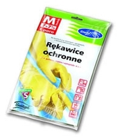 RĘKAWICE GUMOWE FLOKOWANE L