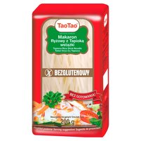 Tao Tao Makaron ryżowy z tapioką wstążki 200 g