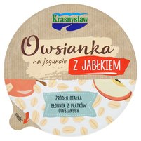 Krasnystaw Owsianka na jogurcie z jabłkiem 250 g