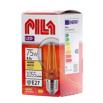 Pila żarówka 75W 8.5W  E27  220-240V