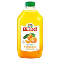 Andros 100 % soku z wyciskanych klementynek 1,5 l