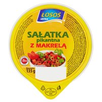 Łosoś Ustka Sałatka pikantna z makrelą 135 g