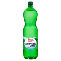 Staropolanka 2000 Naturalna woda mineralna wysokozmineralizowana gazowana 1,5 l