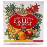 Basilur Zestaw herbat owocowych w saszetkach Fruit Infusions Assorted 40 x 1.8 g