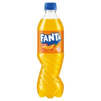 Fanta Napój gazowany o smaku pomarańczowym 500 ml