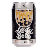 Napój Lady Boba Brown Sugar Bubble Tea z kuleczkami z tapioki 315 ml Magam Hong