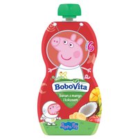 BoboVita Peppa Pig Mus banan z mango i kokosem po 6 miesiącu 100 g