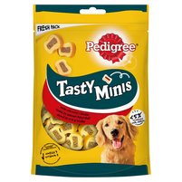 Pedigree Tasty Minis Karma uzupełniająca dla psów smak wołowiny i drobiu 155 g