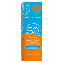 Lirene Nawilżający ochronny krem do twarzy SPF 50 40 ml