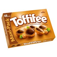 Toffifee Orzech laskowy w karmelu kremie orzechowym i czekoladzie 400 g (48 sztuk)