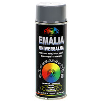 EUROCOLOR EMALIA UNIWERSALNA KOLOR SZARY CIEMNY 400ML