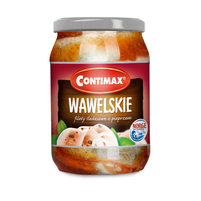 Contimax Wawelskie Filety Śledziowe Marynowane Z Pieprzem W Oleju 600 G