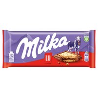 Milka Czekolada mleczna z ciasteczkami 87 g