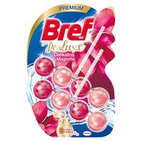 Bref WC DeLuxe Zawieszka myjąco-zapachowa do muszli WC delikatna magnolia 2 x 50 g