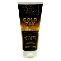 CELIA GOLD 24K LUKSUSOWY KREM DO RĄK I PAZNOKCI 80ML