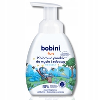 Bobini Fun Pianka do mycia i zabawy 300ml niebeska