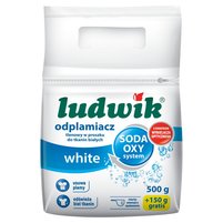 Ludwik Odplamiacz tlenowy w proszku do tkanin białych 650 g