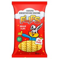 Flips Chrupki kukurydziane kręcone 90 g