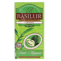 Basilur corossol the vert herbata zielona w saszetkach z dodatkami 37,5g