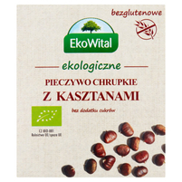 EkoWital Ekologiczne pieczywo chrupkie z kasztanami 100 g