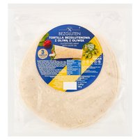 Bezgluten Tortilla bezglutenowa z oliwą z oliwek 180 g (3 x 60 g)