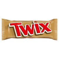 Twix Ciasteczka oblane karmelem i mleczną czekoladą 50 g (2 x 25 g)