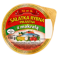 MK Sałatka rybna pikantna z makrelą 150 g