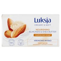 Luksja Creamy & Soft Kremowe mydło odżywcze migdały i masło shea 90 g