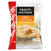 Proste Historie Pierogi z kapustą i grzybami 540 g