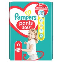 Pieluchomajtki Night Pampers Pants Rozmiar 6, 19 Pieluszki, 14kg-19kg, pants, Pampers