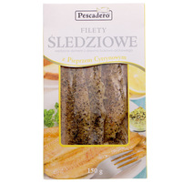 Pescadero filety śledziowe z pieprzem cytrynowym  150 g