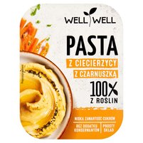 Well Well Pasta z ciecierzycy z czarnuszką 125 g