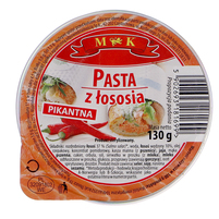 MK Pasta z łososia  pikantna 130g