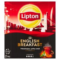 Lipton English Breakfast Herbata czarna 184 g (92 torebek)