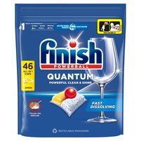 Finish Quantum Lemon Kapsułki do mycia naczyń w zmywarce 478,4 g (46 sztuk)