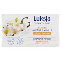 Luksja Creamy & Soft Kremowe mydło relaksujące jaśmin i wanilia 90 g